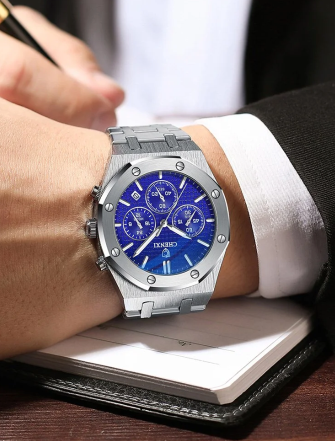 RoyalWatch™ | Laat jouw Pols Stralen met dit Elegante Horloge