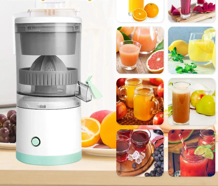 ElectroJuicer™ | Maak Overal Jouw Favoriete Sapjes