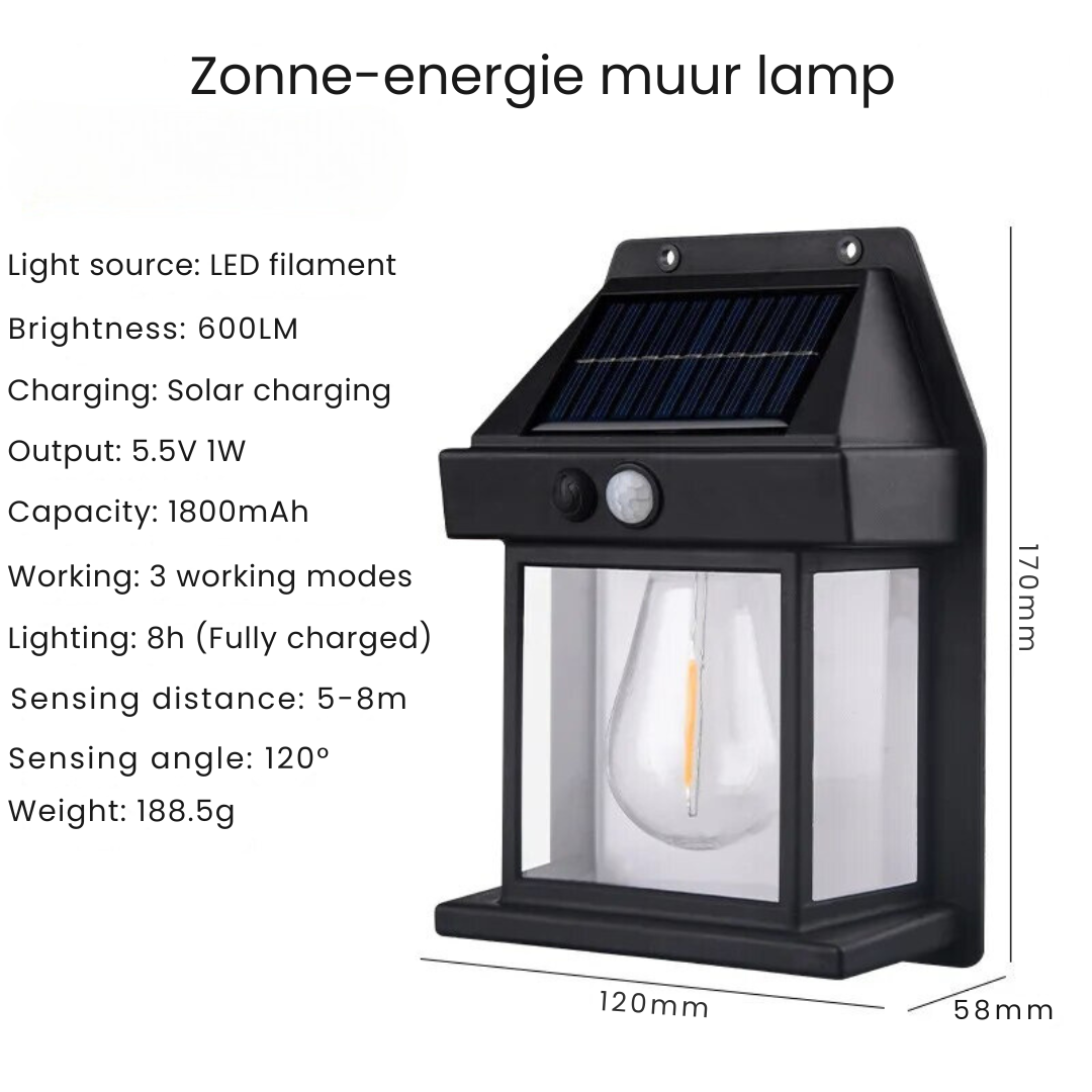 SolarLamp™ | Solar LED-aangedreven Verlichting