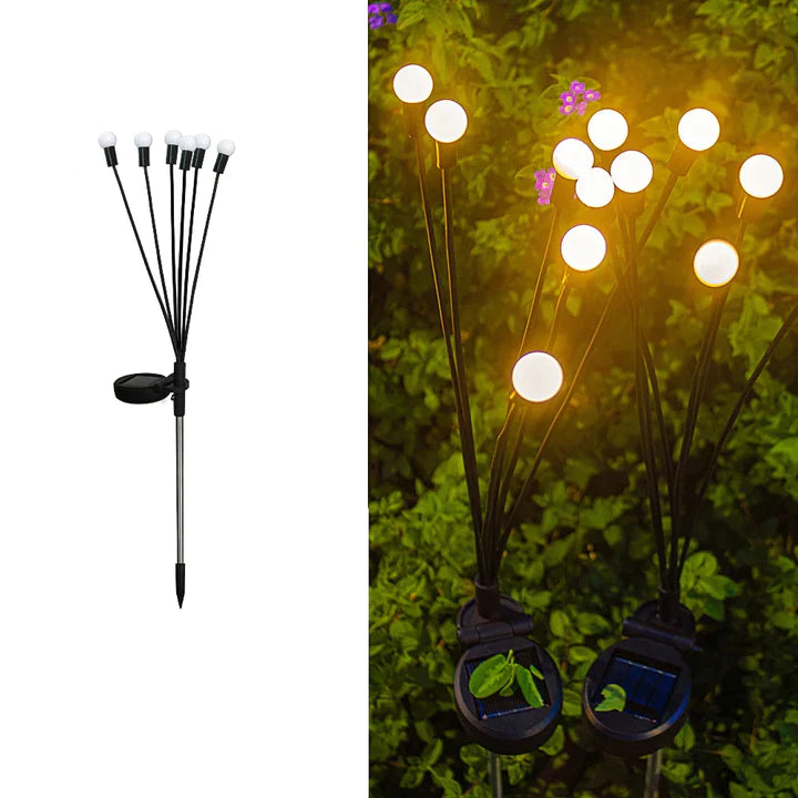 Vuurvliegjeslampen | Solar LED-aangedreven Verlichting - 4+2 GRATIS!